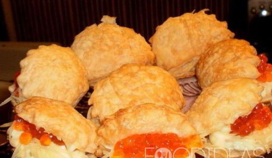 Рецепт тарталеток с икрой