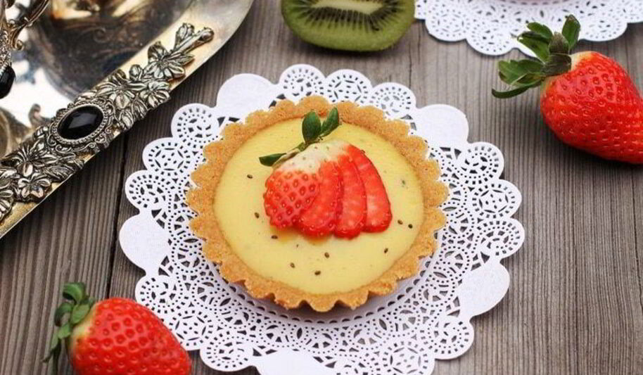 Рецепт тарталеток с киви и клубникой