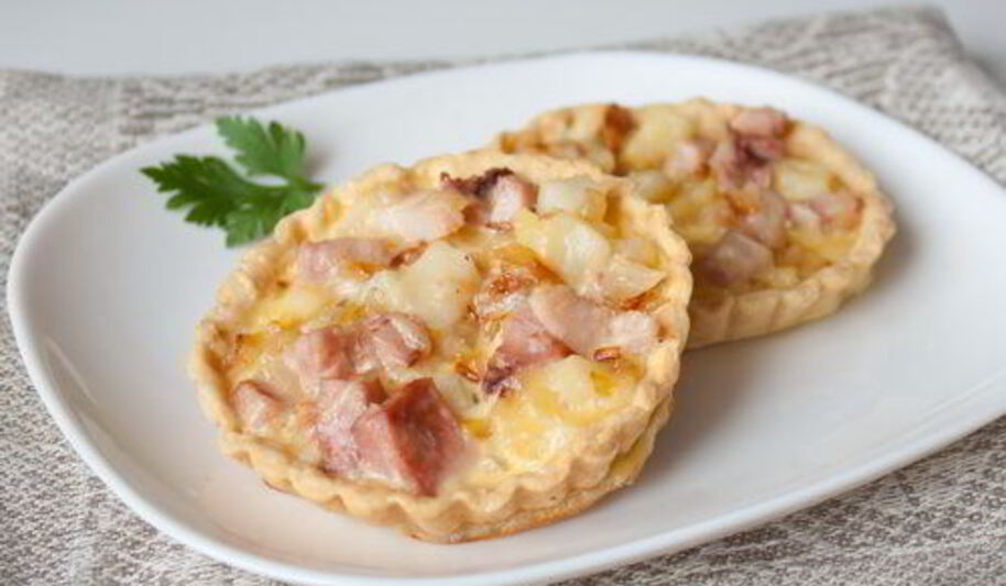 Рецепт тарталеток с копченой курицей и картофелем