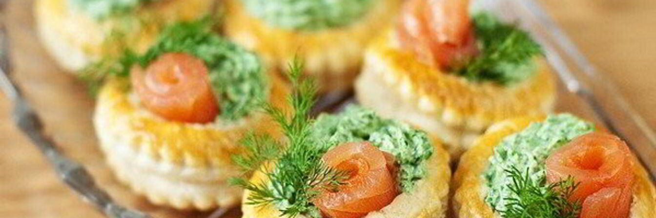 Тарталетки с крабовым мясом