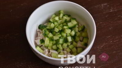 тарталетки с курицей