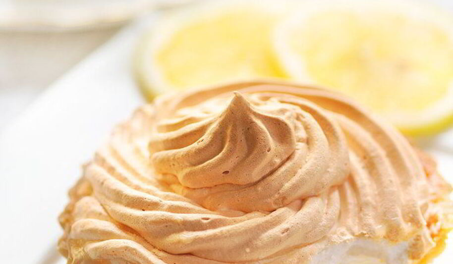 Рецепт тарталеток с лимонным кремом и меренгой