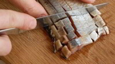 тарталетки с селедкой