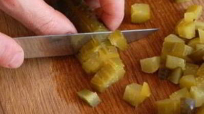 тарталетки с селедкой