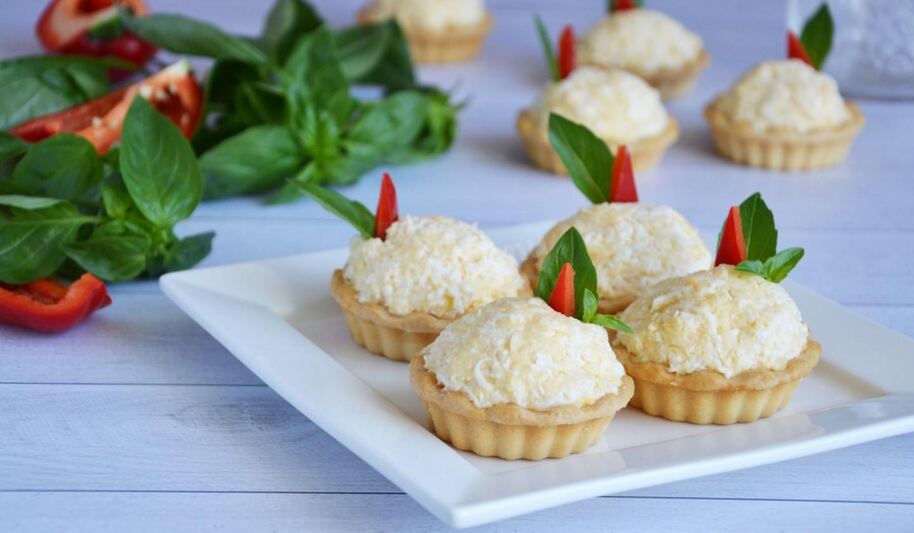 Рецепт тарталеток с яйцом