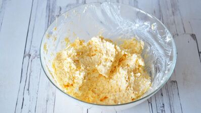 тарталетки с яйцом