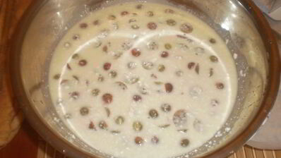 тарталетки творожные с крыжовником