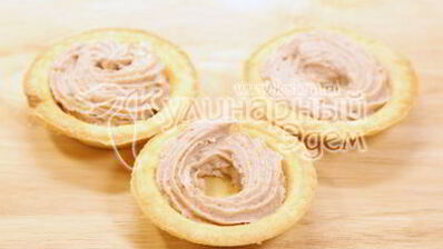 тарталетки яичные тортики