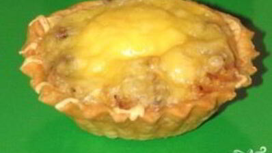 тарталетки запеченные с начинкой