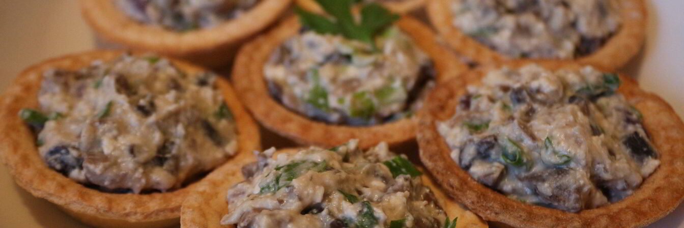 Вегетарианские тарталетки