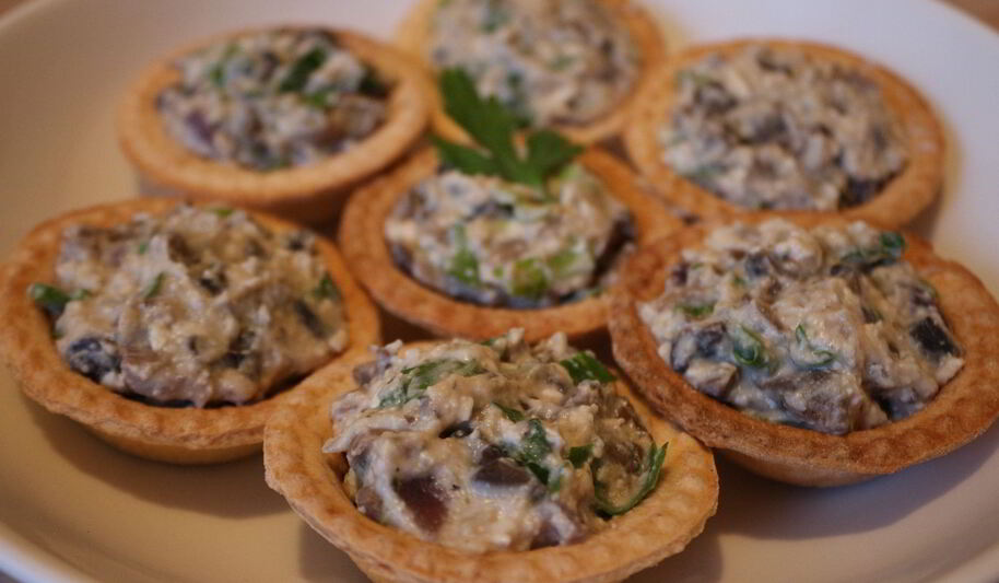 Рецепт вегетарианских тарталеток