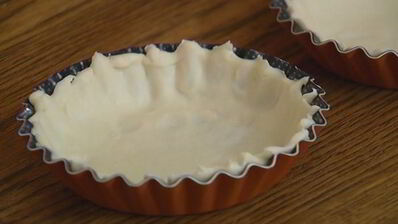 ягодные тарталетки с рикоттой