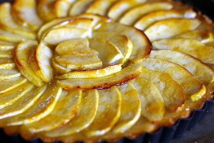 Французский тарт яблочный