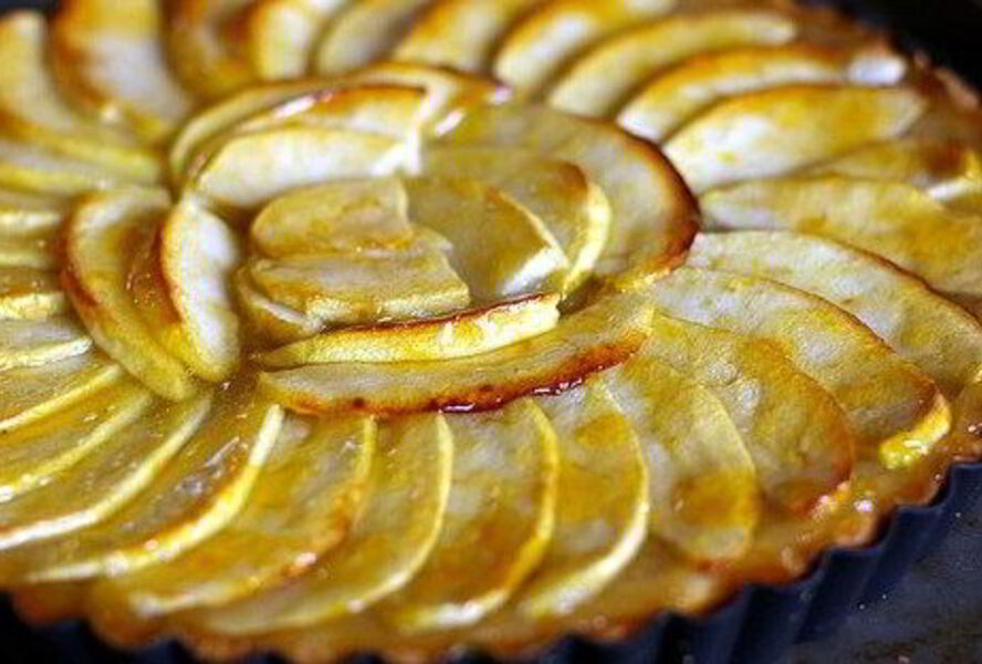 Французский тарт яблочный