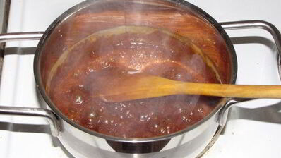 карамельно-шоколадный тарт