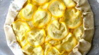 легкий овощной тарт с сыром