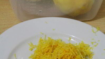 лимонный тарт с миндалем