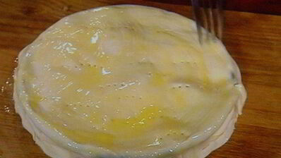 персиковый тарт татен