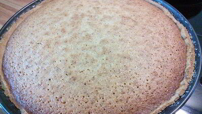 ревеневый тарт с франжипаном