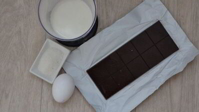 шоколадно-банановый тарт