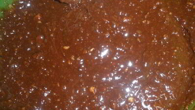 шоколадно-грушевый тарт