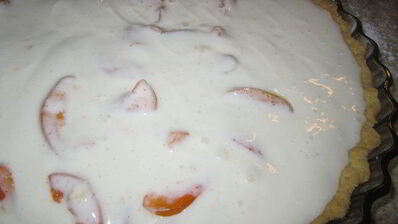 тарт абрикосовый кисленький