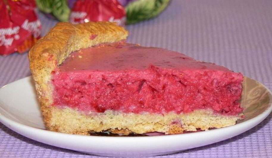 Рецепт тарта брусничного с яблоками