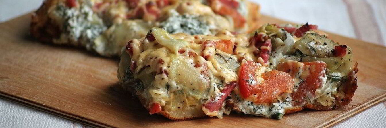 Тарт фламбе