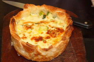 Тарт из цукини