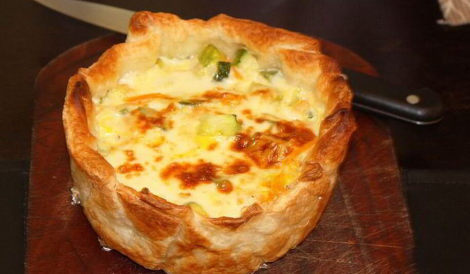 Рецепт тарта из цукини