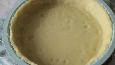 тарт с черникой