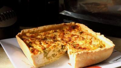 тарт с курицей