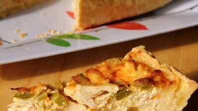 тарт с курицей