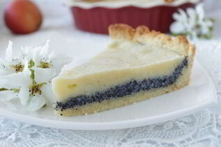 Тарт с маком и маскарпоне