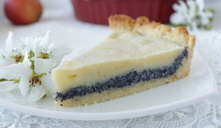 Рецепт тарта с маком и маскарпоне