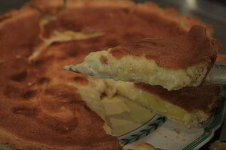 Тарт с манго