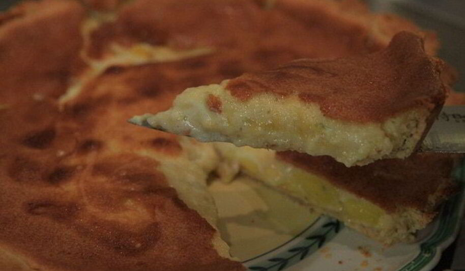 Рецепт тарта с манго