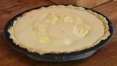 тарт с манго