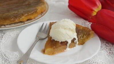 тарт с ревенем и кардамоном