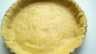 тарт со смородиной и творогом