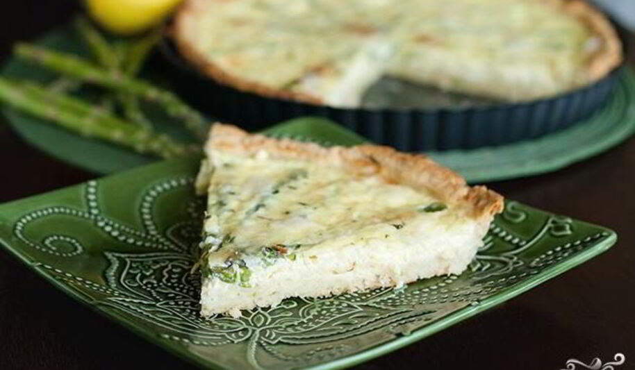 Рецепт тарта со спаржей