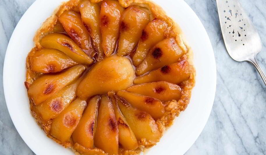 Рецепт тарта татен с грушами