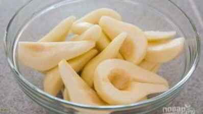 тарт татен с грушами