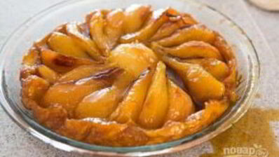 тарт татен с грушами