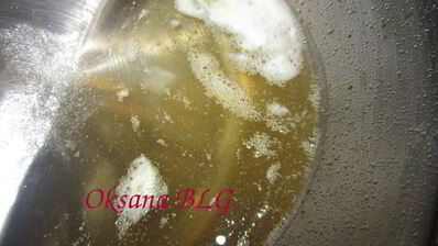 тарт творог, фрукты, карамель