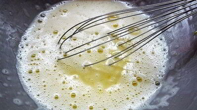 вишневый тарт с лаймом и заварным кремом