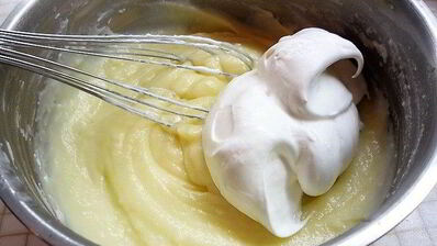 вишневый тарт с лаймом и заварным кремом