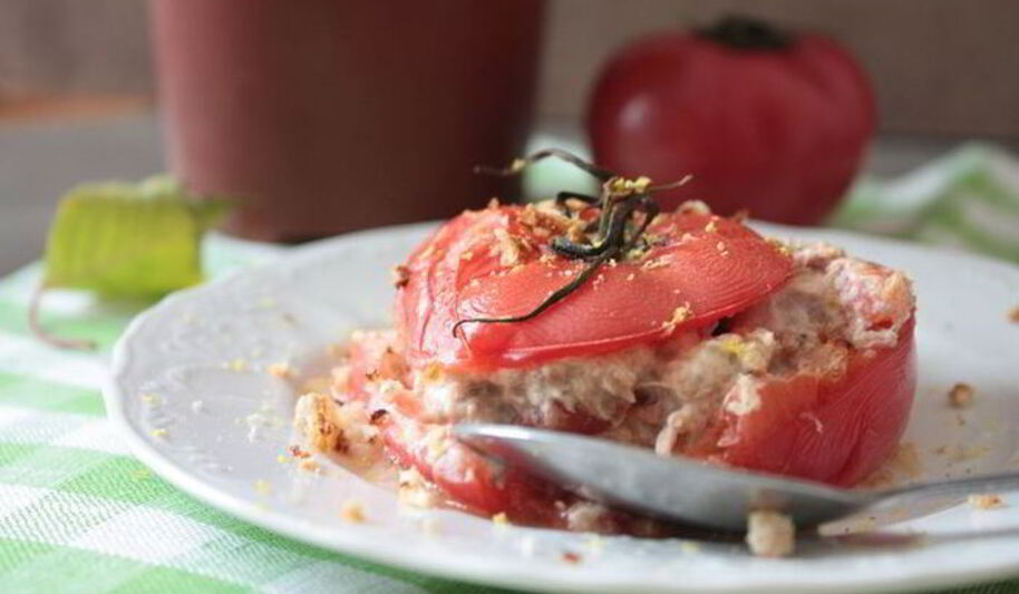 Рецепт томатов, фаршированных тунцом