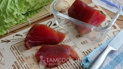 тунец маринованный