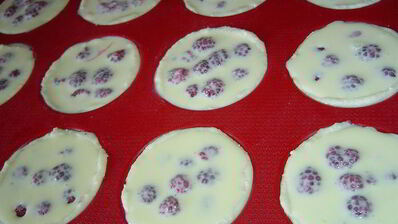 творожные заливные корзиночки с абрикосами и малиной